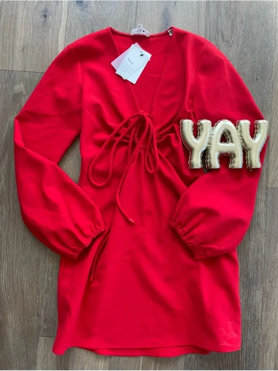 A.L.C. Leslie Dress - Garnet - Picture 3 of 15